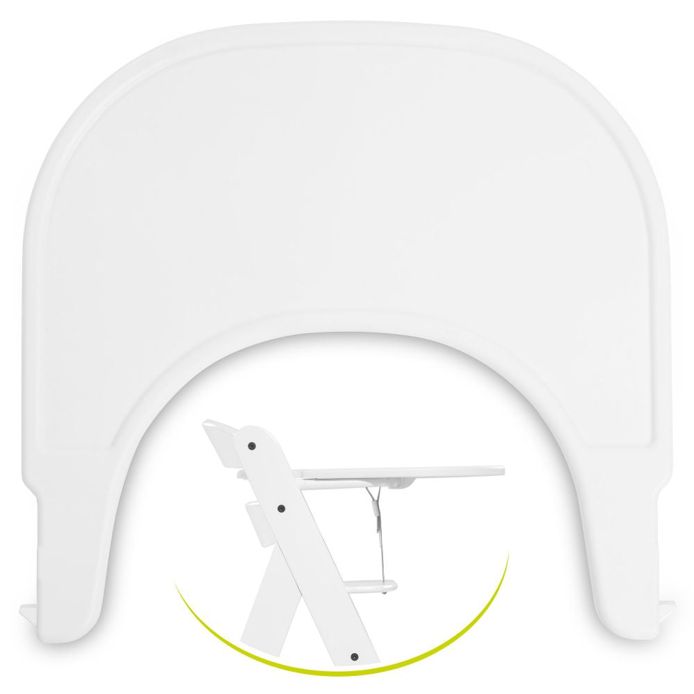 Hauck Alpha Click Tray in White - gallery image 1