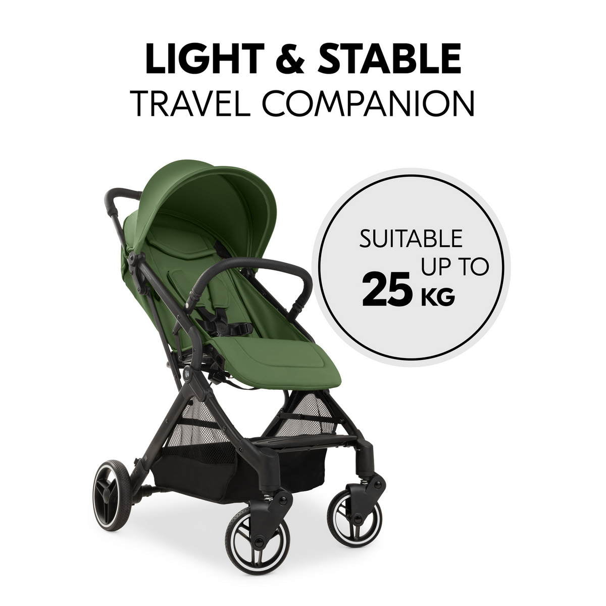 Hauck Travel N Care Plus stroller in Green - gallery image 2