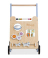 Hauck Learn to Walk Skills - Front activity panel with mirror, gears, beads and animal sliders