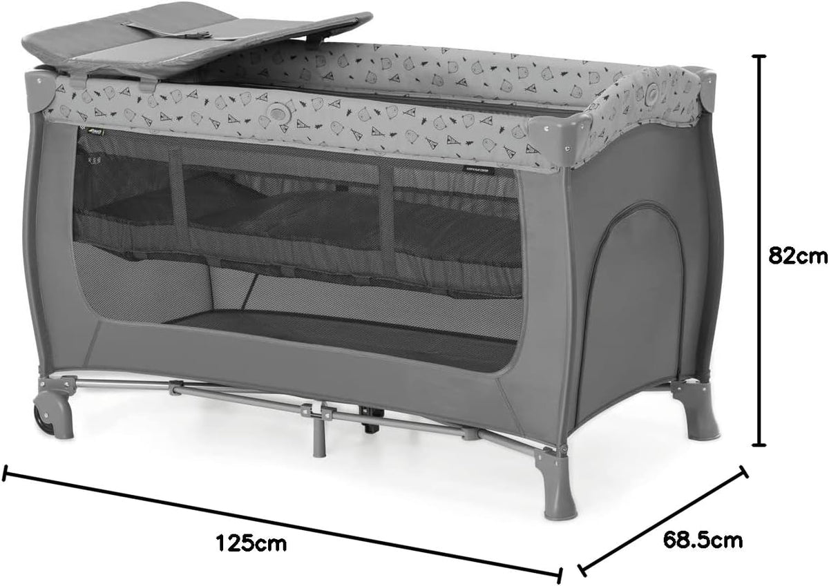 Hauck Sleep N Play Center Nordic Grey product view 7