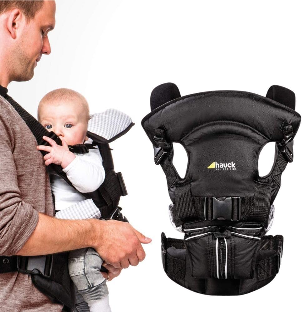Hauck 4 Way Carrier Baby Carrier - Black - product view 1