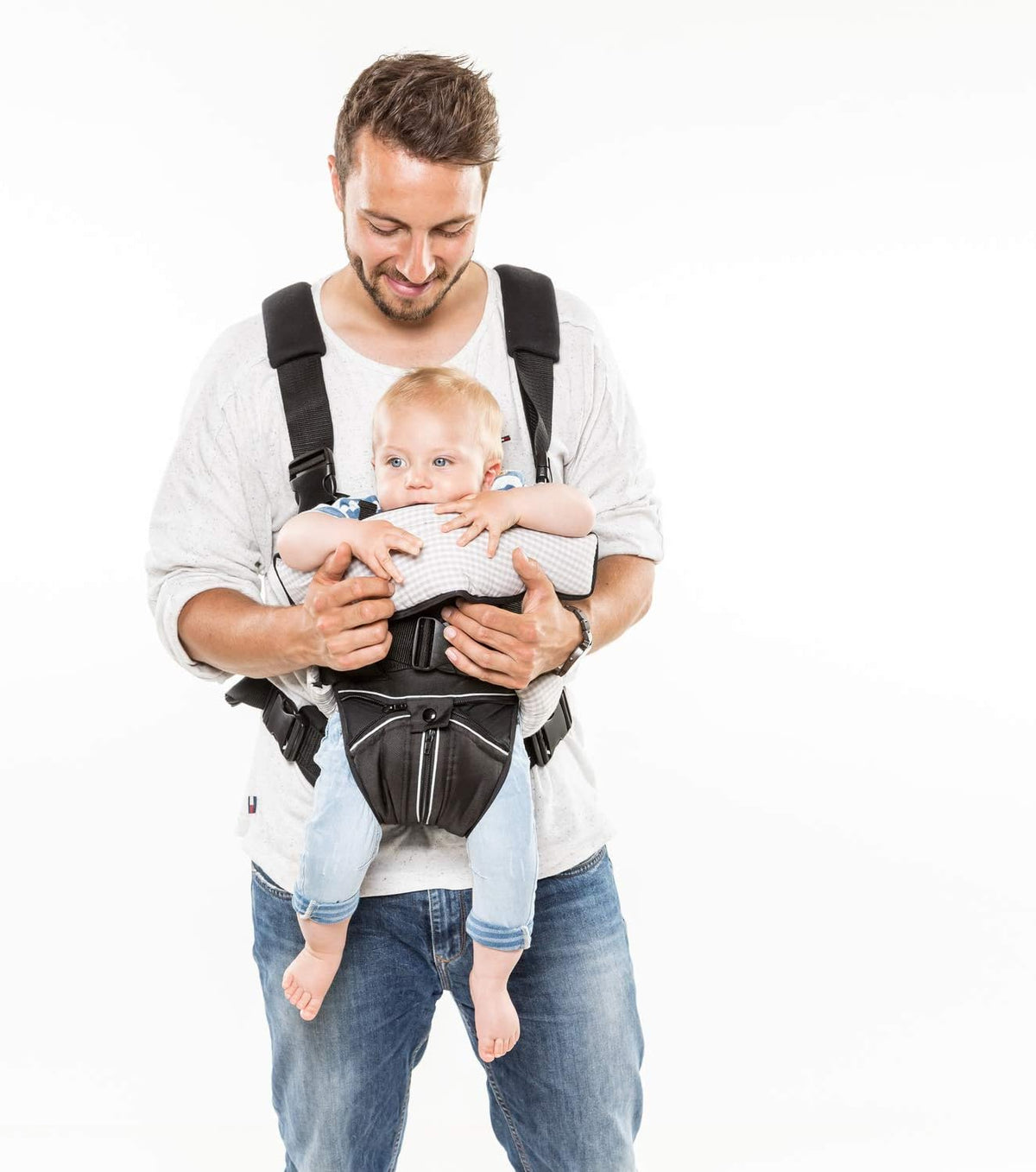 Hauck 4 Way Carrier Baby Carrier - Black - product view 12
