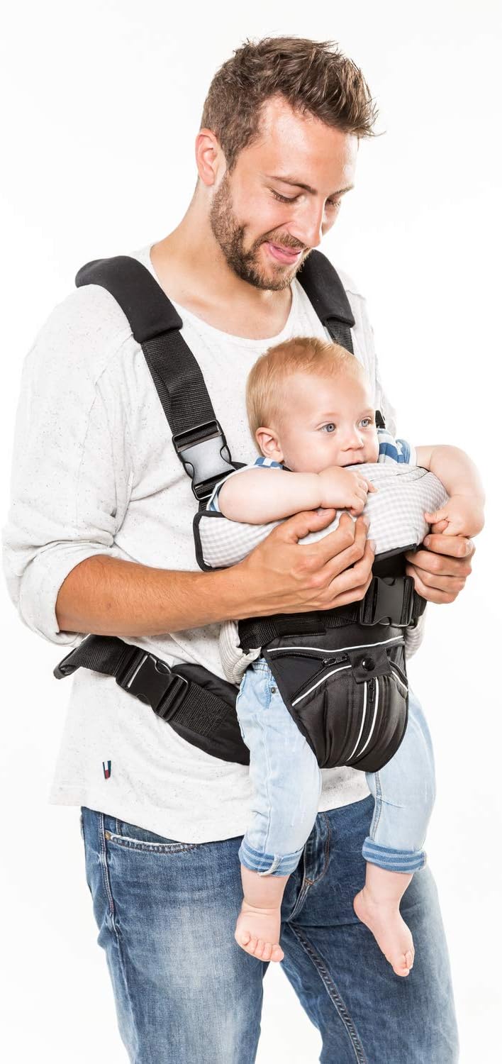 Hauck 4 Way Carrier Baby Carrier - Black - product view 13