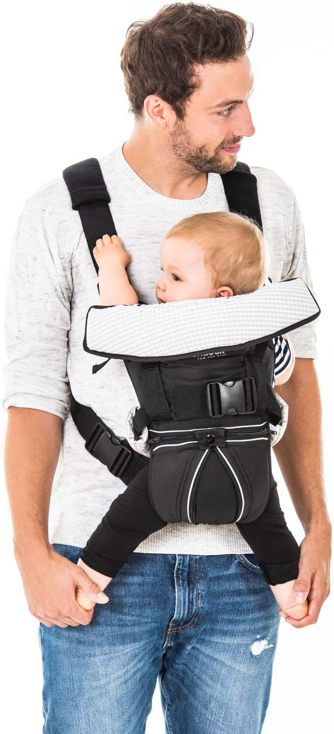 Hauck 4 Way Carrier Baby Carrier - Black - product view 11