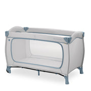 Hauck Sleep N Play Go Plus- Portable Lighweight Travel Cot, Compact Folding with Inclusive Carry Bag
