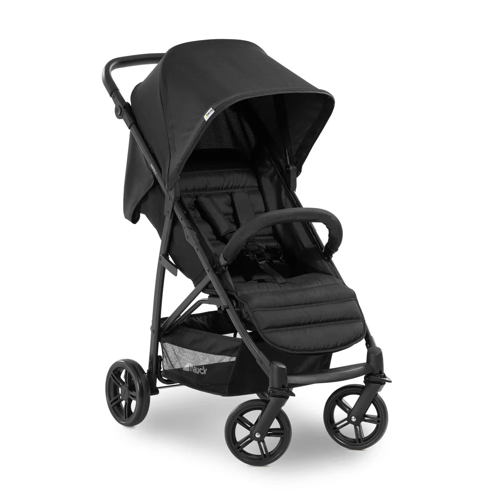 Hauck Rapid 4 Stroller: Large Shopping Basket,Small Folding Stroller with Lying Postion