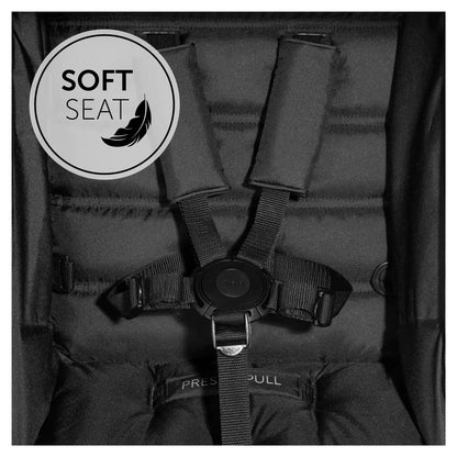Hauck Rapid 4 Stroller: Large Shopping Basket,Small Folding Stroller with Lying Postion