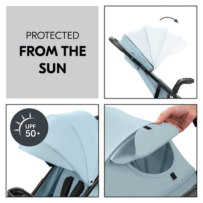 Hauck Shop N Care stroller in Dusty Blue - gallery image 6