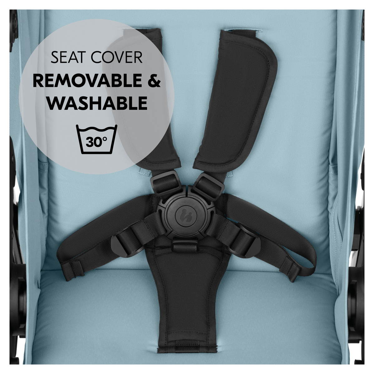 Hauck Shop N Care stroller in Dusty Blue - gallery image 9
