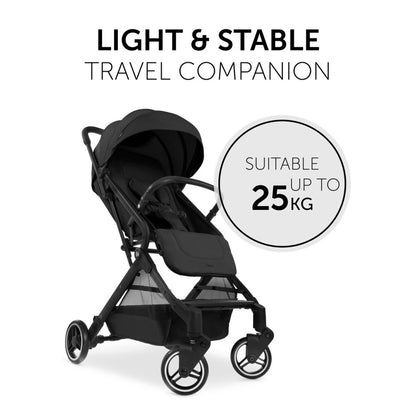 Hauck Travel N Care Compact Stroller: 4-Way Shock Absorbing Suspension