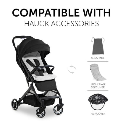 Hauck Travel N Care Compact Stroller: 4-Way Shock Absorbing Suspension