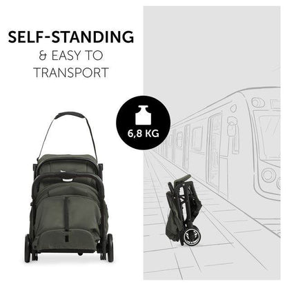 Hauck Travel N Care stroller in Dark Olive - gallery image 4