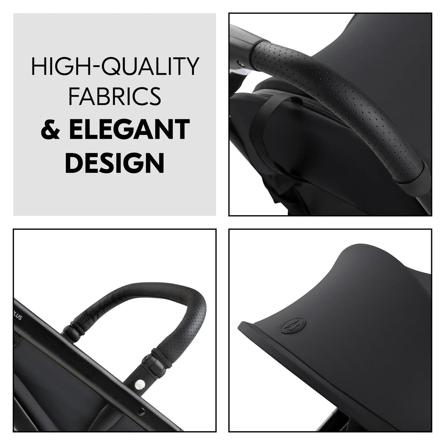 Hauck Travel N Care Plus Stroller –  One-Hand Fold, Reclining Seat, UV Protection 50+