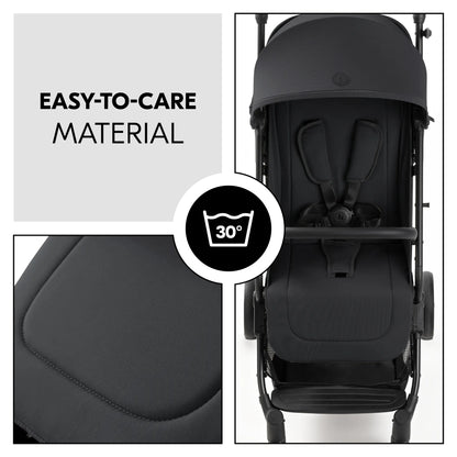 Hauck Travel N Care Plus Stroller –  One-Hand Fold, Reclining Seat, UV Protection 50+