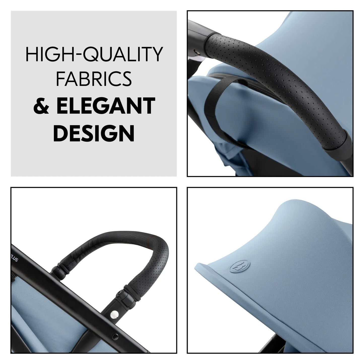 Hauck Travel N Care Plus Stroller –  One-Hand Fold, Reclining Seat, UV Protection 50+