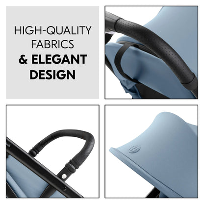 Hauck Travel N Care Plus Stroller –  One-Hand Fold, Reclining Seat, UV Protection 50+