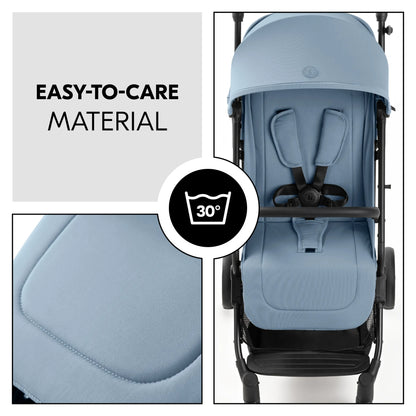 Hauck Travel N Care Plus Stroller –  One-Hand Fold, Reclining Seat, UV Protection 50+