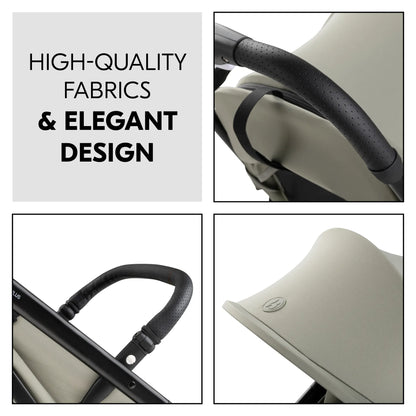 Hauck Travel N Care Plus Stroller –  One-Hand Fold, Reclining Seat, UV Protection 50+