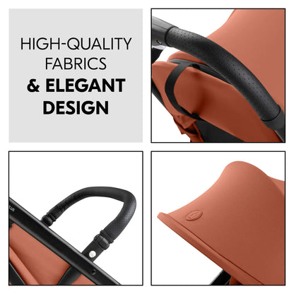 Hauck Travel N Care Plus Stroller –  One-Hand Fold, Reclining Seat, UV Protection 50+