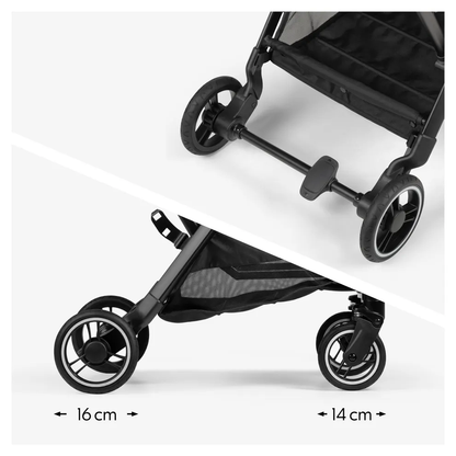 Hauck Fly N Care Stroller: Cabin-Friendly Fold & Compact Lightweight Travel Stroller