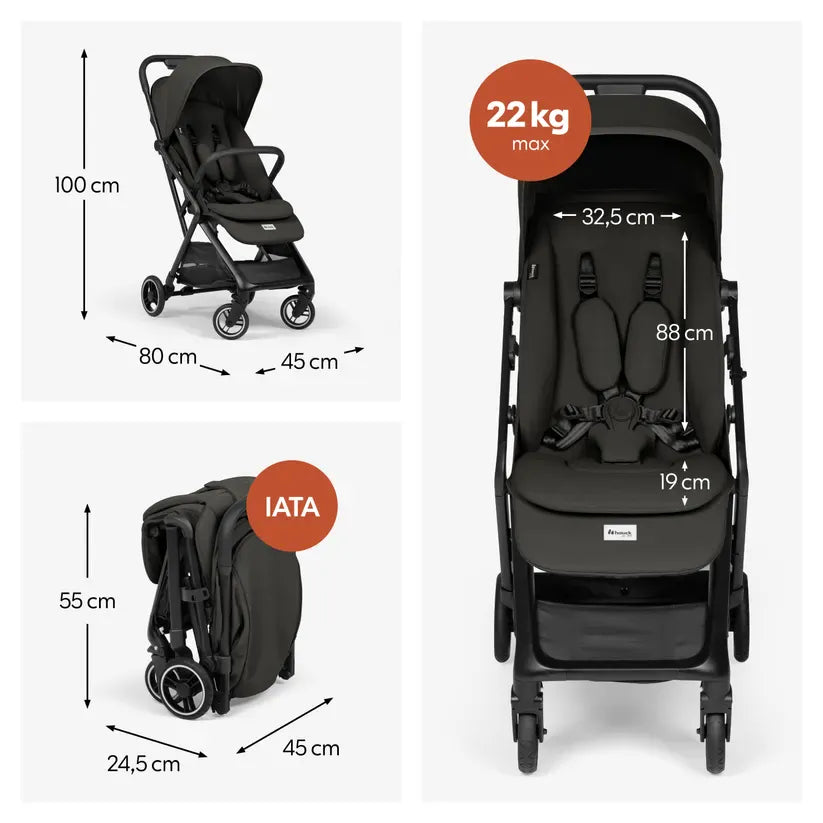 Hauck Fly N Care Black stroller