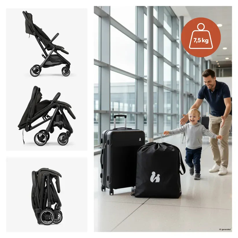 Hauck Fly N Care Black stroller