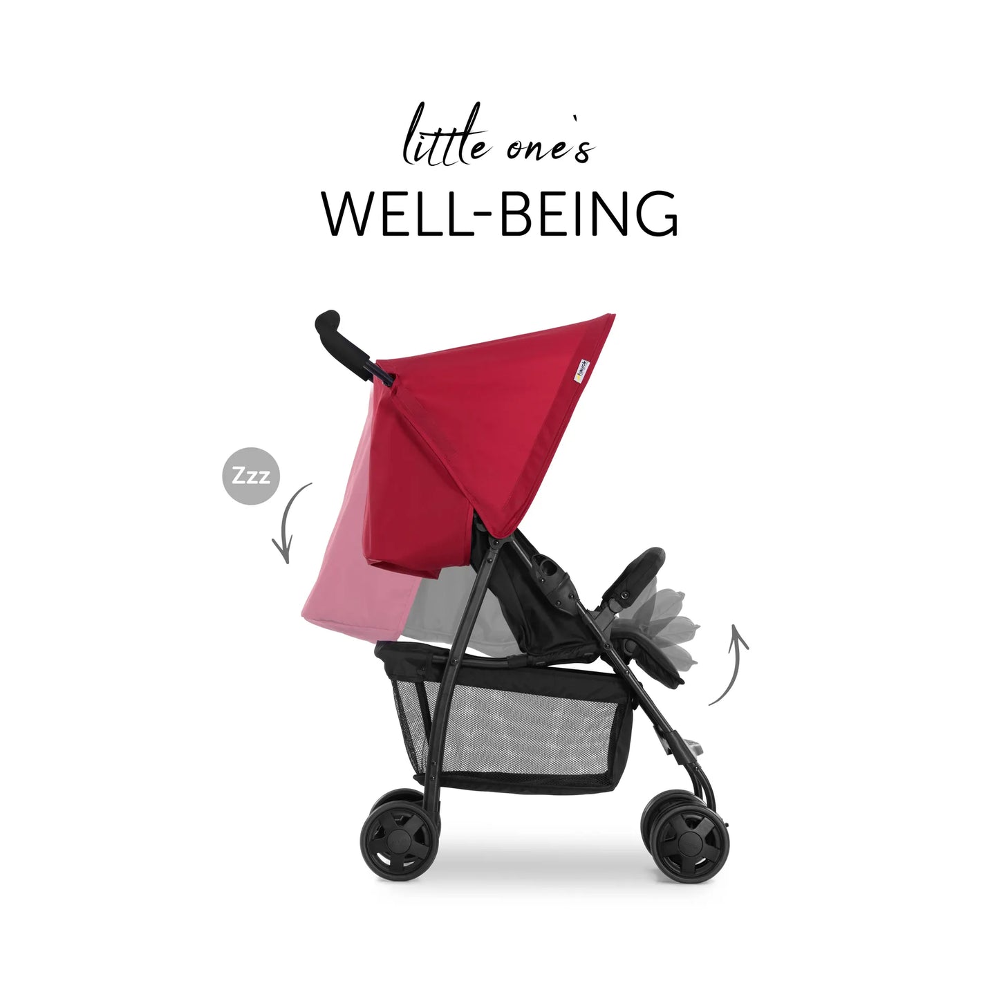 Hauck Sport Stroller: Super Lightweight Stroller (5.9kg), Compact & Foldable