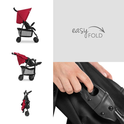 Hauck Sport Stroller: Super Lightweight Stroller (5.9kg), Compact & Foldable