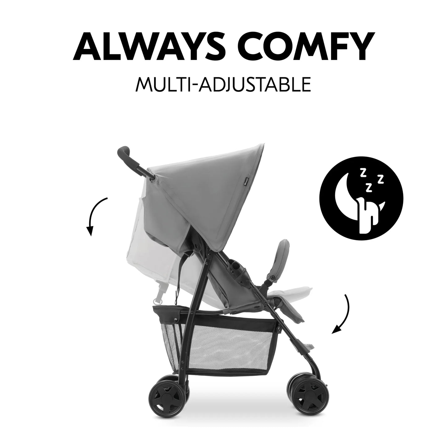Hauck Sport Stroller: Super Lightweight Stroller (5.9kg), Compact & Foldable