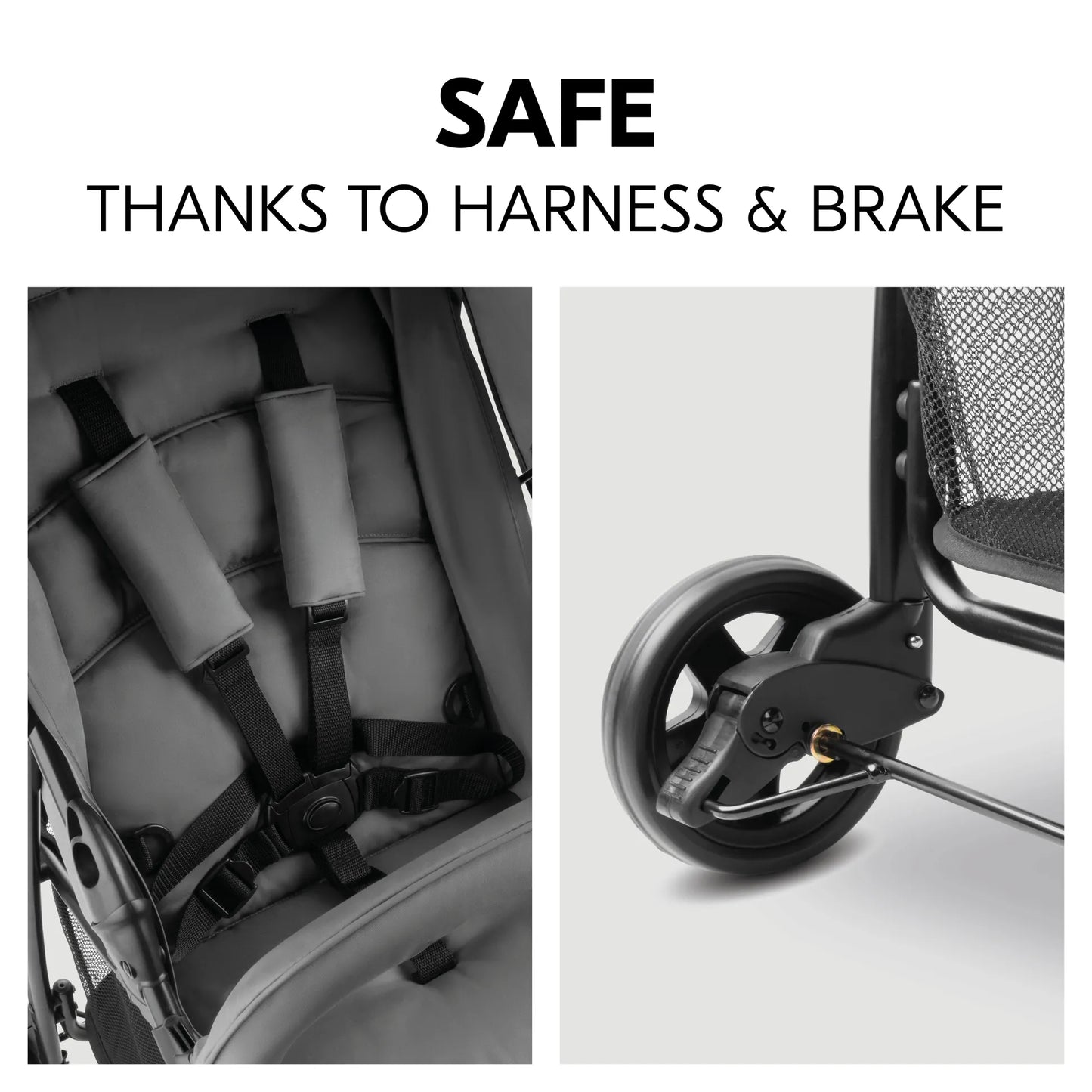 Hauck Sport Stroller: Super Lightweight Stroller (5.9kg), Compact & Foldable