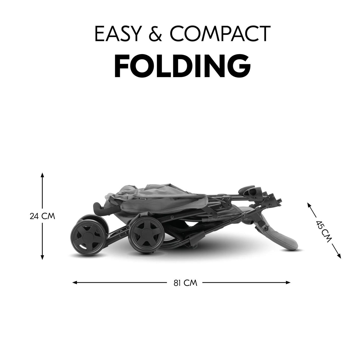 Hauck Sport Stroller: Super Lightweight Stroller (5.9kg), Compact & Foldable