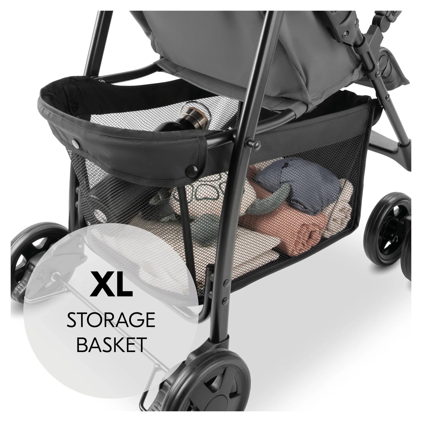 Hauck Sport Stroller: Super Lightweight Stroller (5.9kg), Compact & Foldable