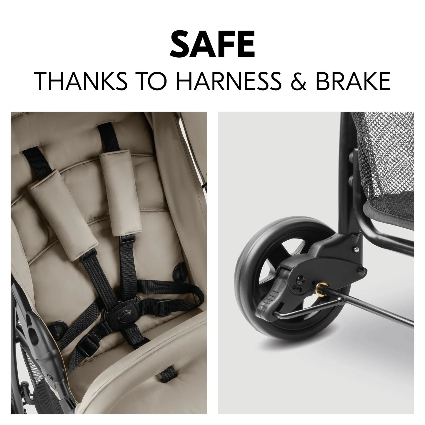 Hauck Sport Stroller: Super Lightweight Stroller (5.9kg), Compact & Foldable
