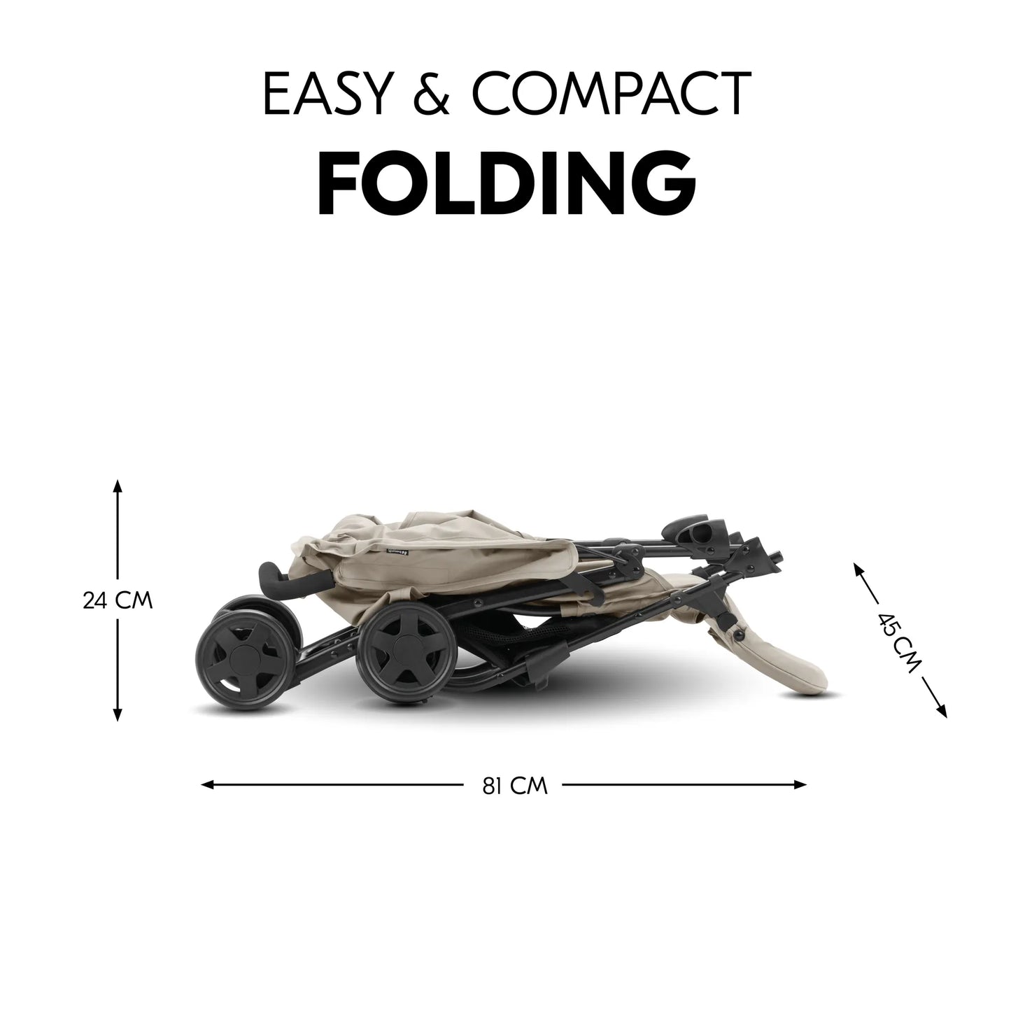 Hauck Sport Stroller: Super Lightweight Stroller (5.9kg), Compact & Foldable