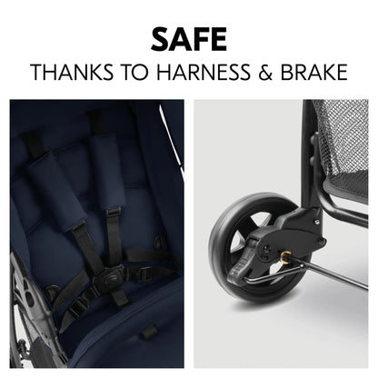 Hauck Sport Stroller: Super Lightweight Stroller (5.9kg), Compact & Foldable