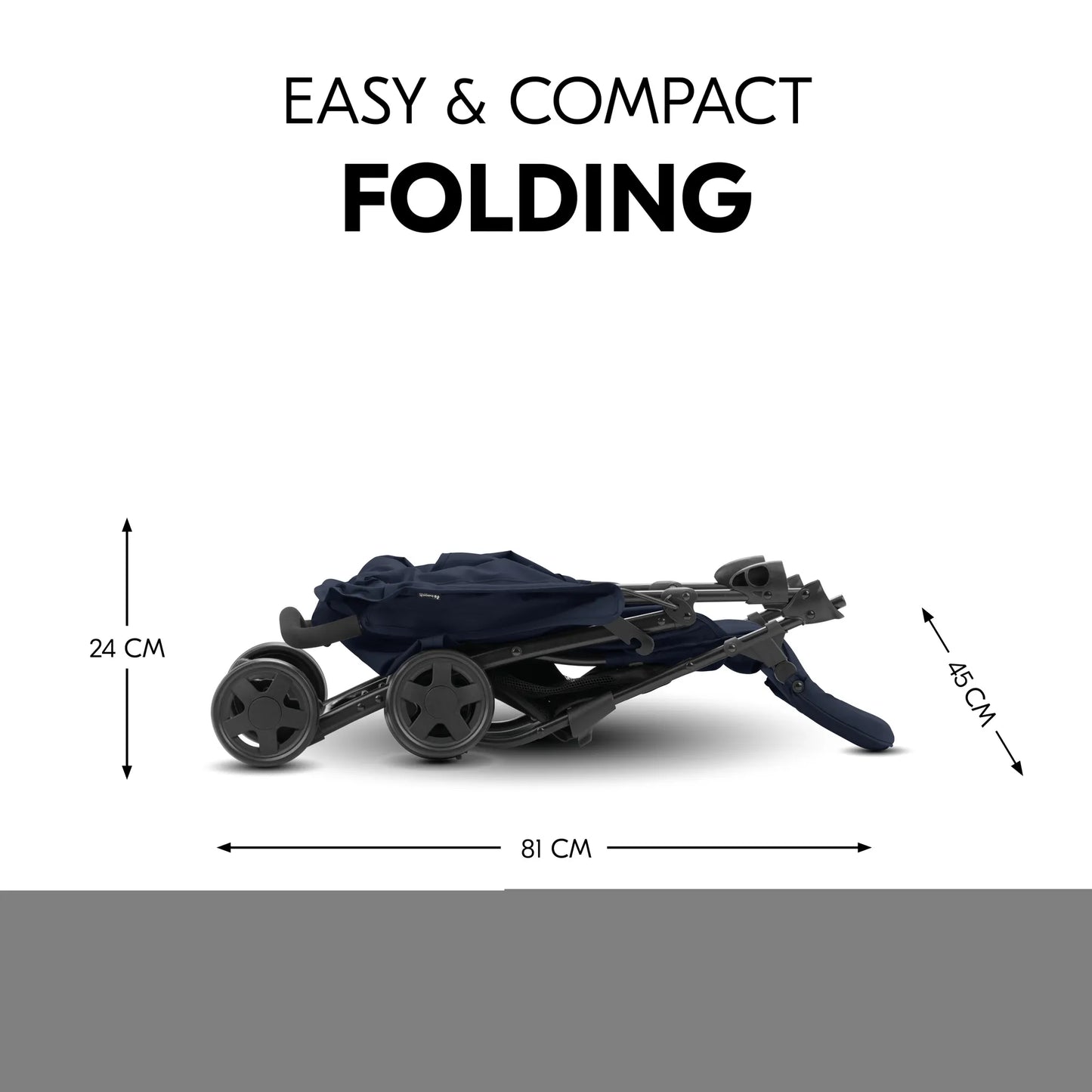 Hauck Sport Stroller: Super Lightweight Stroller (5.9kg), Compact & Foldable