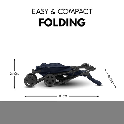 Hauck Sport Stroller: Super Lightweight Stroller (5.9kg), Compact & Foldable