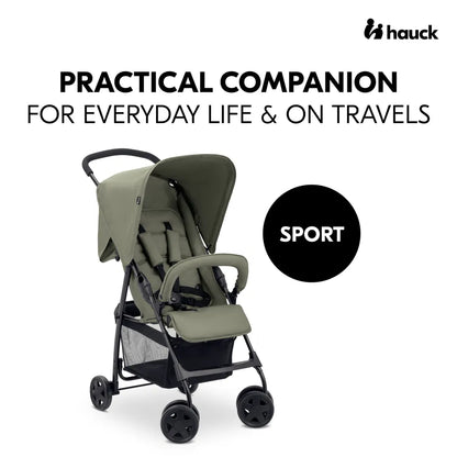 Hauck Sport Stroller: Super Lightweight Stroller (5.9kg), Compact & Foldable