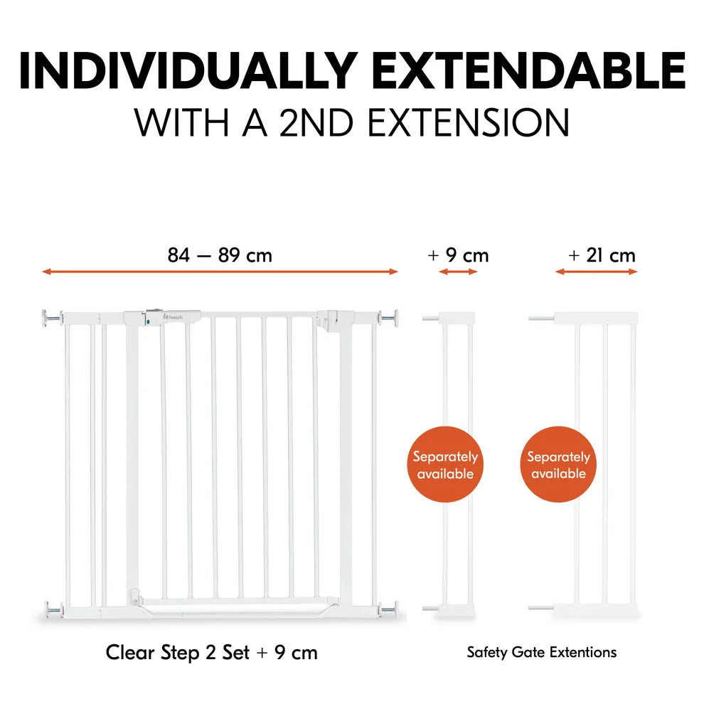 Clear Step 2 Set +9 cm