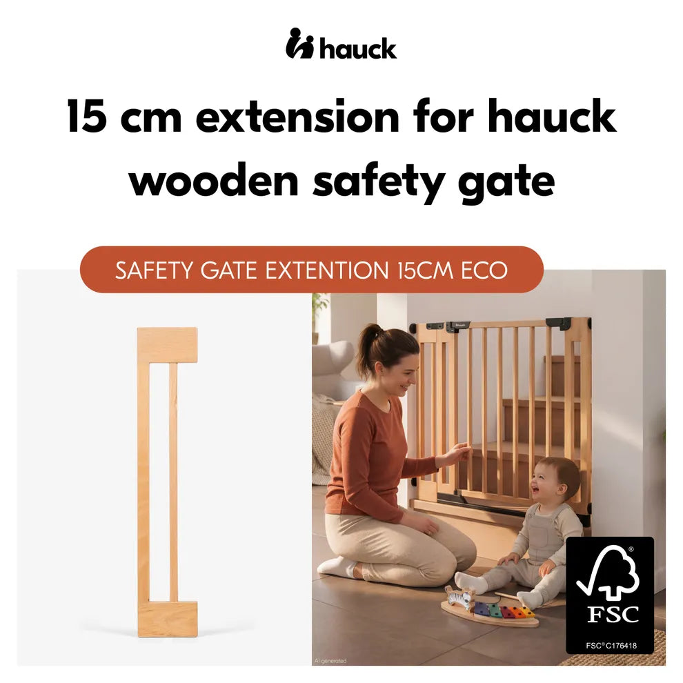 Safety Gate Extension 15 cm Eco
