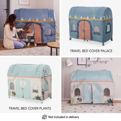 Hauck Play N Relax Center- Portable Lighweight Travel Cot, Compact Folding with Inclusive Carry Bag