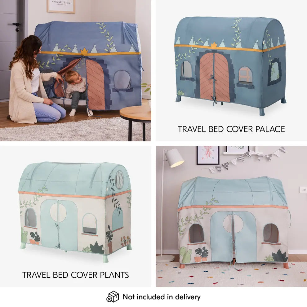 Hauck Play N Relax Center- Portable Lighweight Travel Cot, Compact Folding with Inclusive Carry Bag
