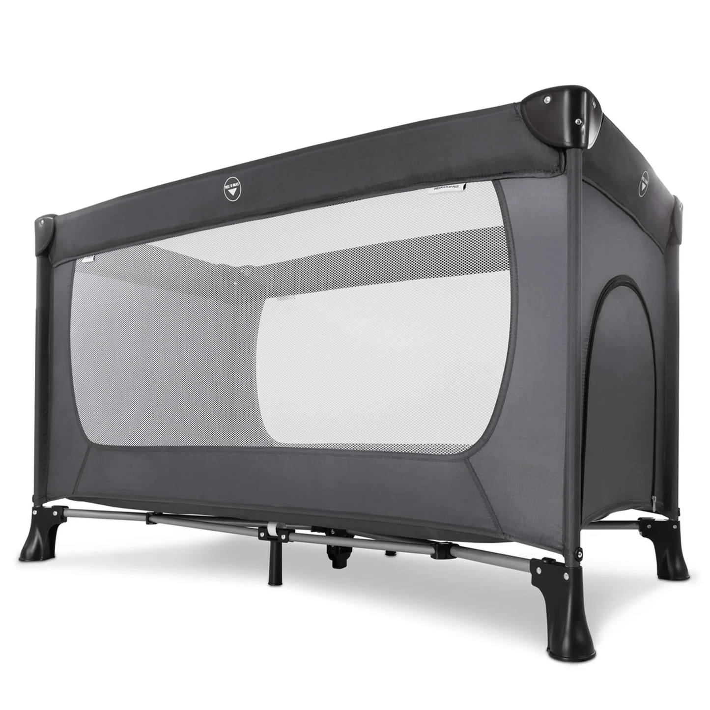 Hauck Dream N Play Plus- Portable Lighweight Travel Cot, Compact Folding with Inclusive Carry Bag