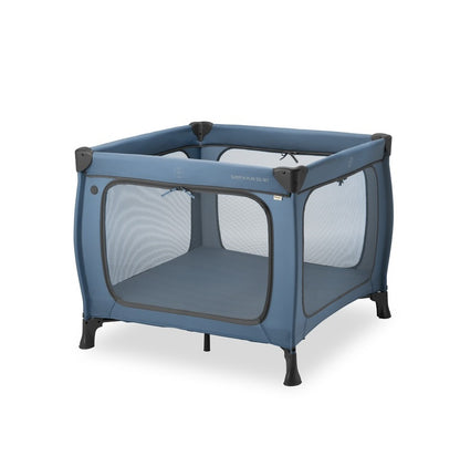 Hauck Sleep N Play SQ Set- Portable Lighweight Travel Cot, Compact Folding with Inclusive Carry Bag