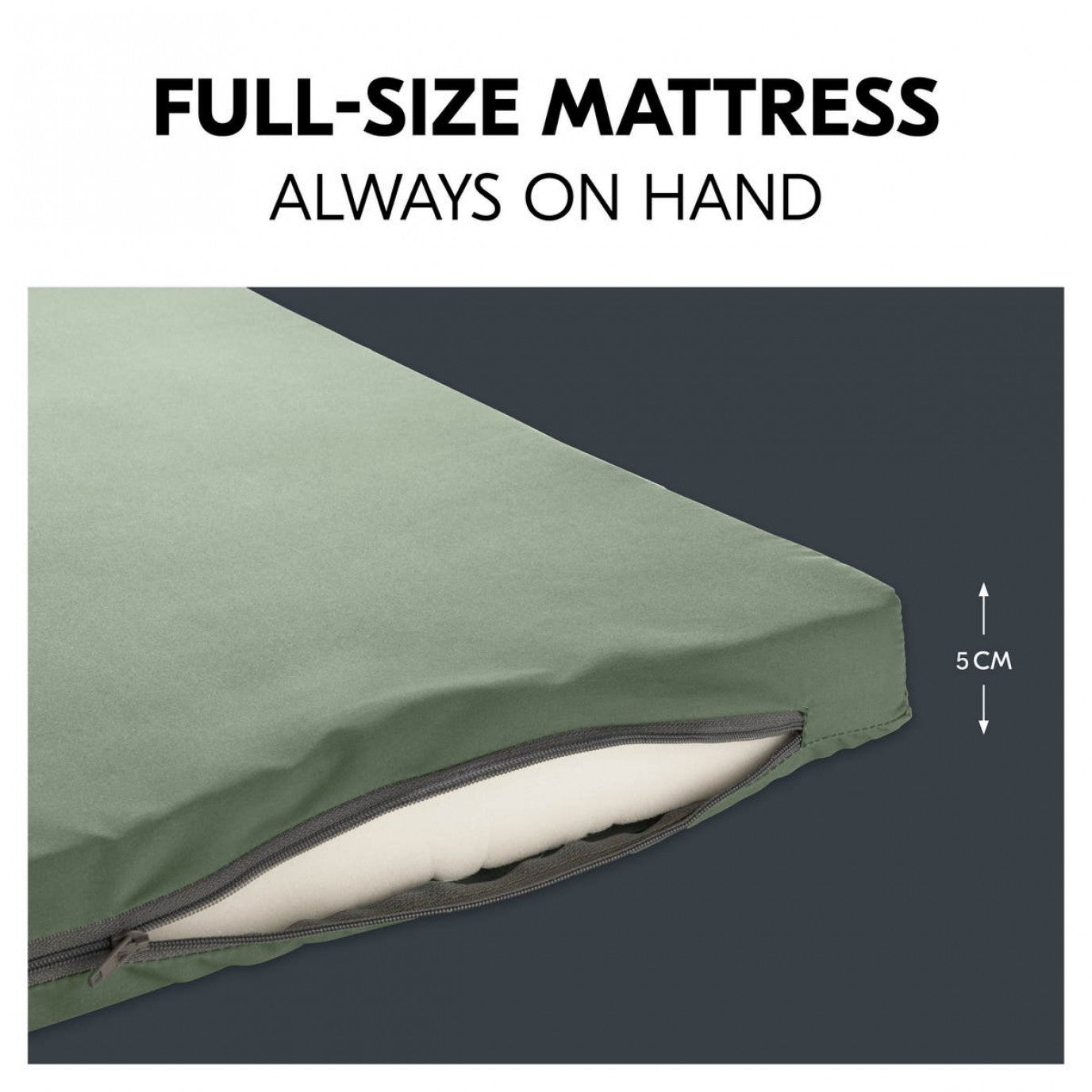 Hauck Sleep N Play SQ Set- Portable Lighweight Travel Cot, Compact Folding with Inclusive Carry Bag