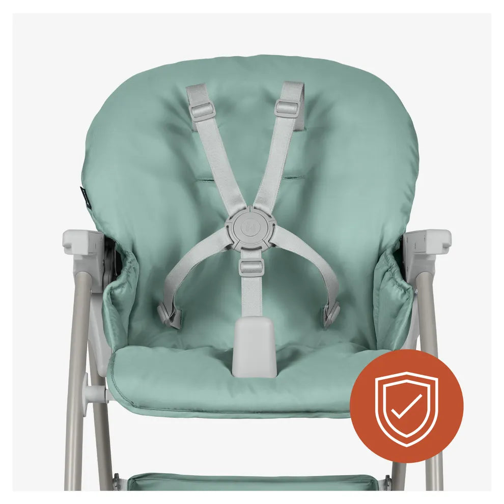 Hauck Sit N Fold High Chair- Foldable & Lightweight, 5-Point Safety Harness
