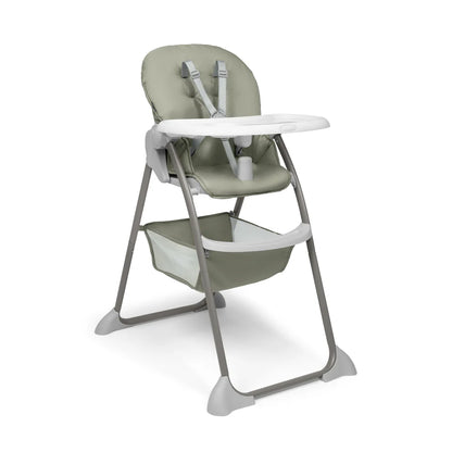 Hauck Sit N Fold High Chair- Foldable & Lightweight, 5-Point Safety Harness