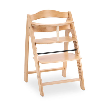 Hauck Arketa High Chair Beech Wood - Grows with Your Child upto 130 Kg (FSC® Certified)