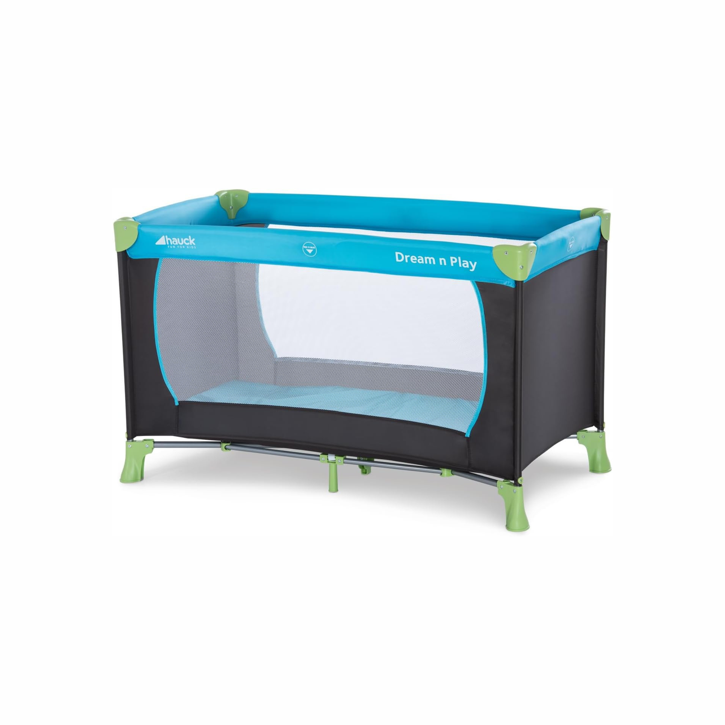 Hauck Dream N Play- Portable Lighweight Travel Cot, Compact Folding with Inclusive Carry Bag