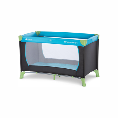 Hauck Dream N Play- Portable Lighweight Travel Cot, Compact Folding with Inclusive Carry Bag